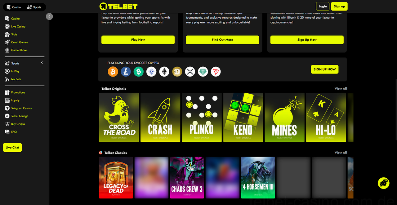 Telbet Casino Casino